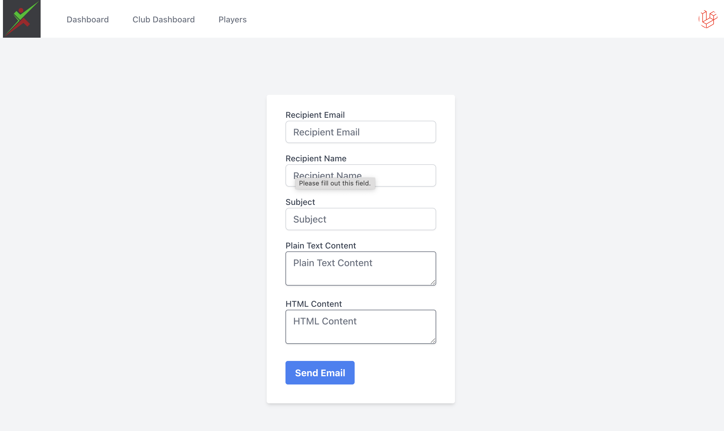 Email API integration / notifications