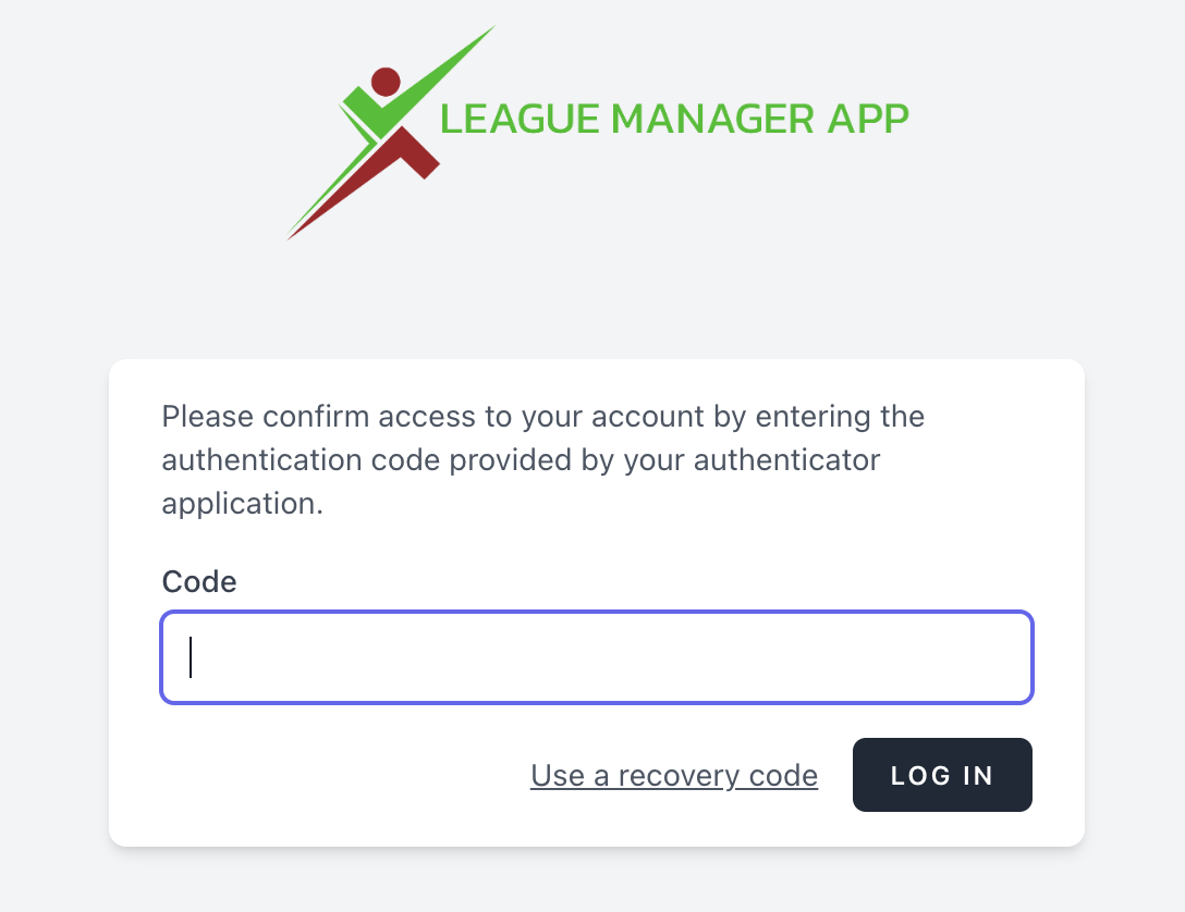 Two-factor authentication (TOTP / recovery codes)